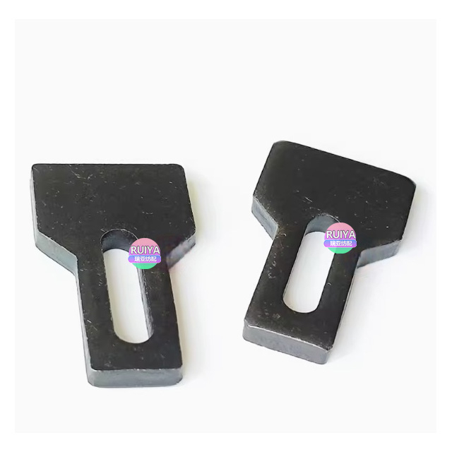 Left bracket T-shaped baffle